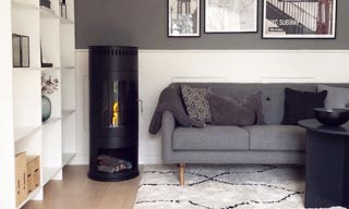 Freestanding Ethanol Stove