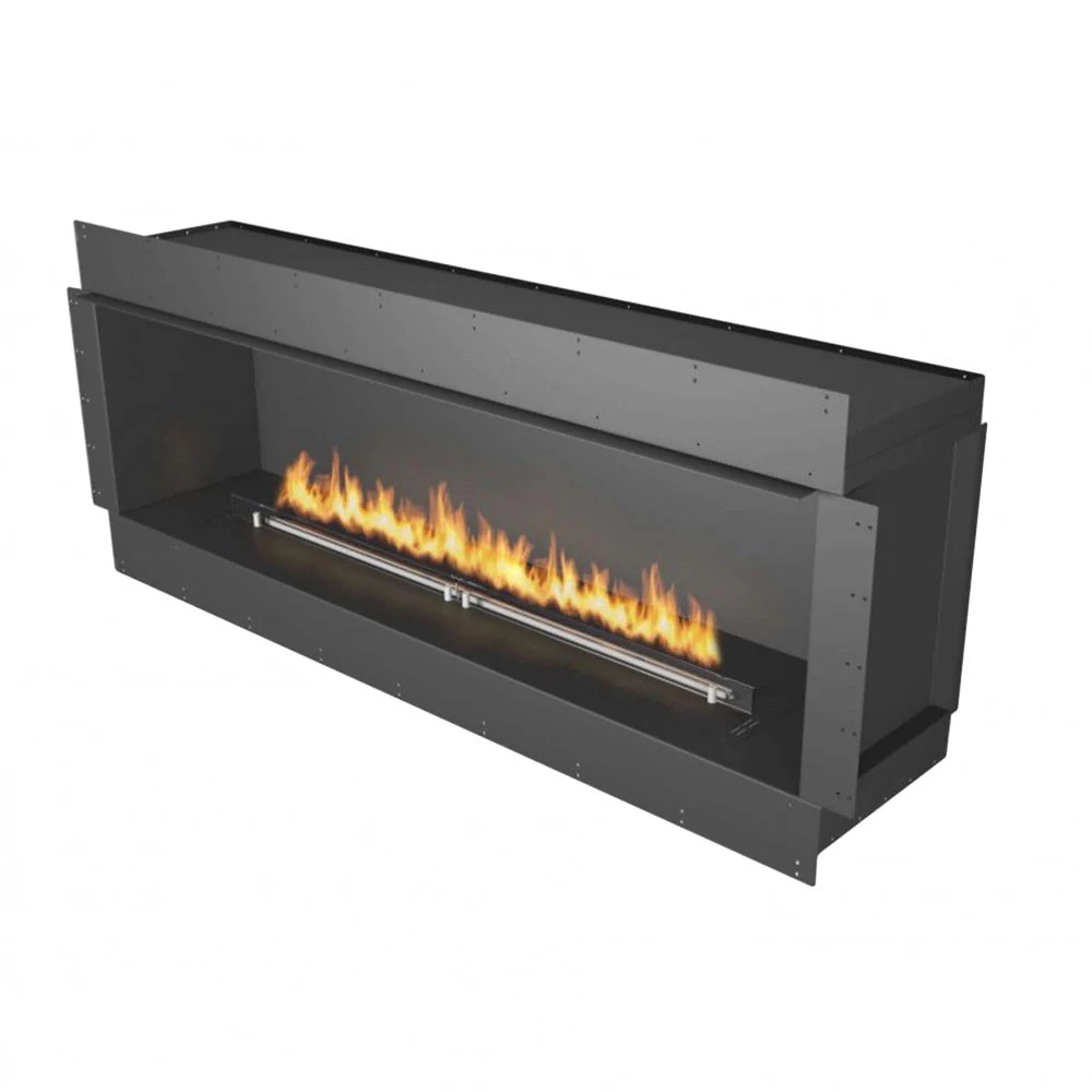 Planika Forma 1800 de Um Lado - Lareira a Bioetanol Embutida - Comprimento: 193 cm - Planika Fires - Planika FLA4 - Lareira Automática a Bioetanol com