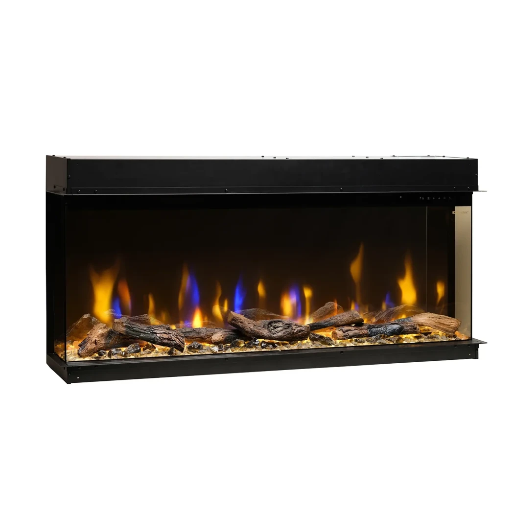 Dimplex Ignite Bold 50 - Lareira Elétrica Embutida de 124 cm de Largura - Opção para Lareira de 1, 2 ou 3 Lados - Controle Remoto e por Aplicativo