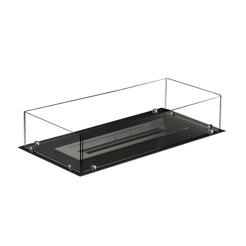 Foco Free 800 - Lareira a bioetanol de quatro lados - Perfeita para projetos de bricolage - Personalize e projete sua própria lareira embutida