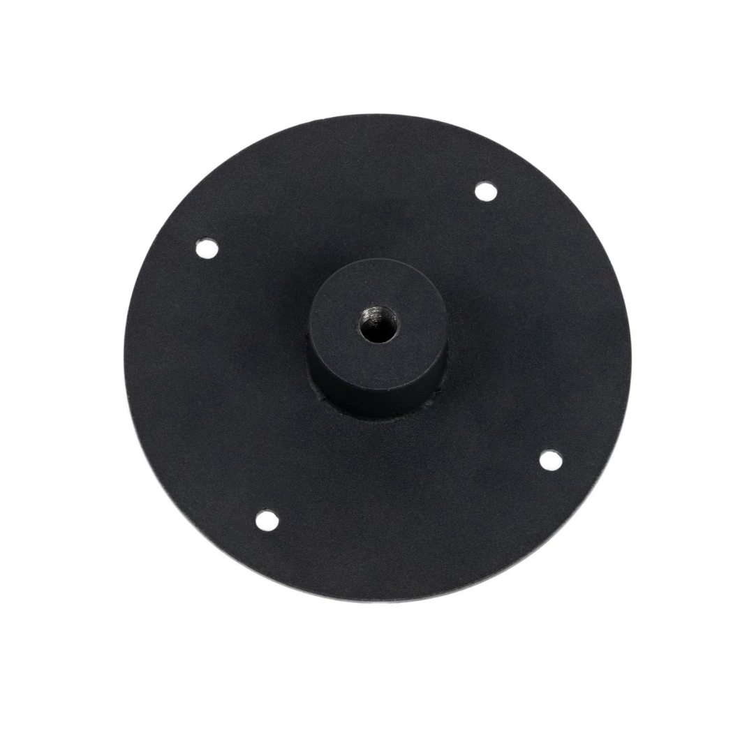 Suporte de teto para teto plano - Preto