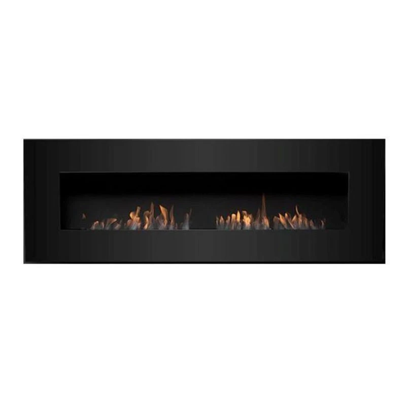 Icon Fires Nero 1750 - Lareira a Bioetanol Embutida - Preto