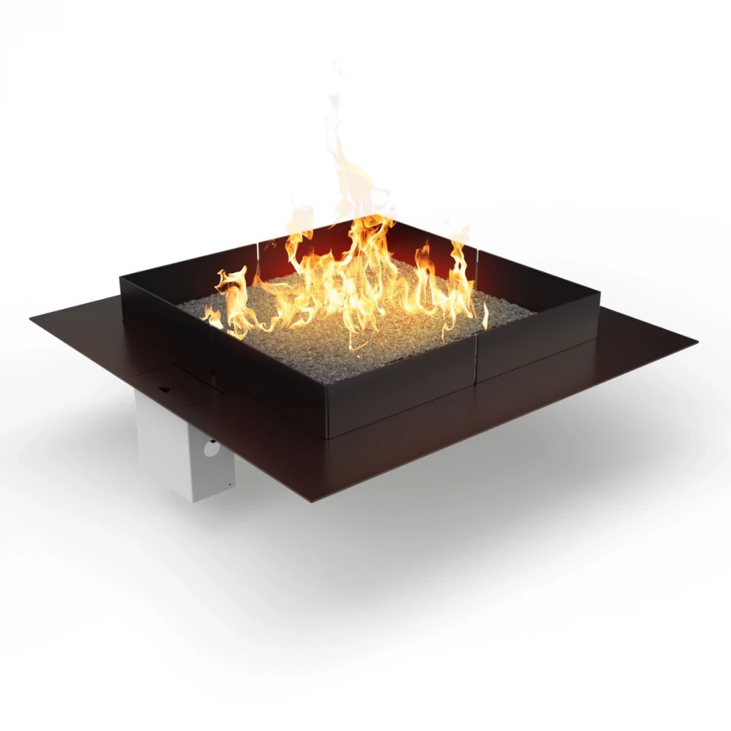 Lareira a gás exterior Planika Fires Mico 800 manual - Queimador a gás manual - Operação fácil - Para o terraço ou jardim - Funcionamento manual 