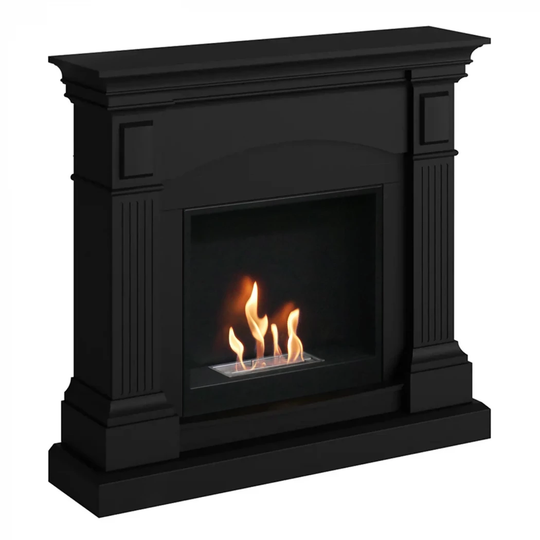Lareira a Bioetanol TAGU Magna – Lareira de Chão Preto, Aquecimento de até 3 kW