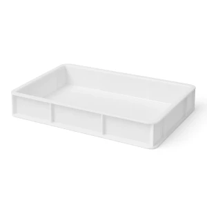 Caixa de elevação para forno de pizza que comporta até 6 bolas de pizza.