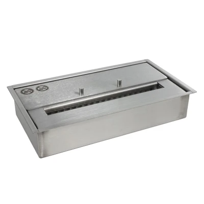 Queimador de bioetanol deluxe com capacidade de 2 litros. Queimador de bioetanol deluxe de 2 litros.