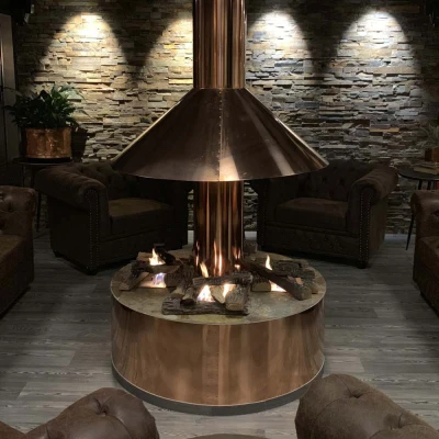 Queimador de bioetanol deluxe de 2 litros.