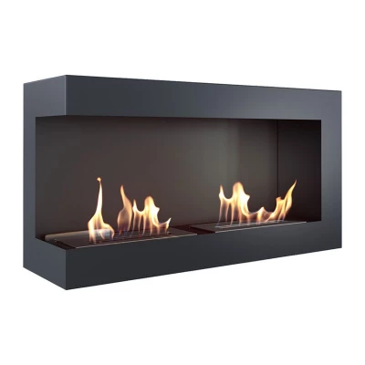 Lareira de Canto 90 cm - Esquerda