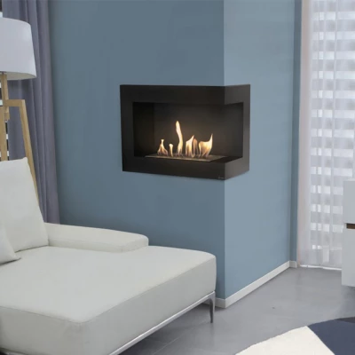 Lareira de Canto 60 cm - Direita