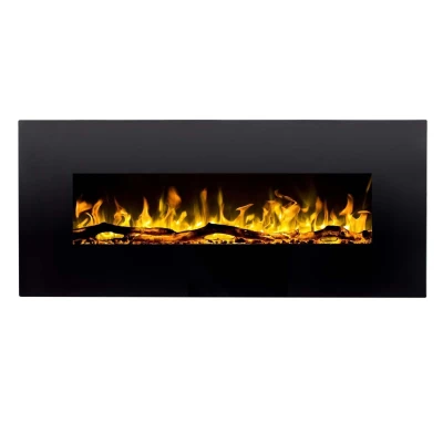 Aflamo Albion 128 cm Lareira Elétrica Preta Aflamo Albion 128 cm Lareira Elétrica Preta