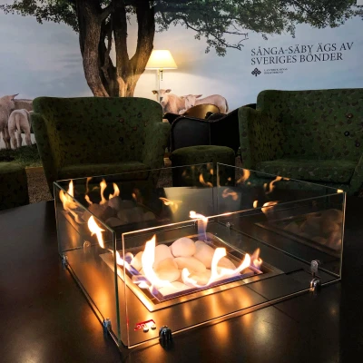 Queimador de Bioetaonl Quadrado Automático - 50 cm Queimador de Bioetaonl Quadrado Automático - 50 cm