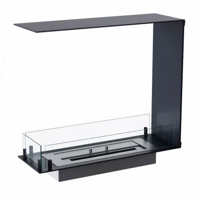 Foco Room Divider 600 Slim - Lareira embutida a bioetanol Foco Room Divider 600 Slim - Lareira embutida a bioetanol