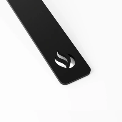 Ferramenta de ajuste de chama para lareira a bioetanol preta da ScandiFlames