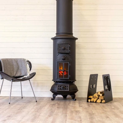 Lareira Classic da Westbo of Sweden com inserção elétrica