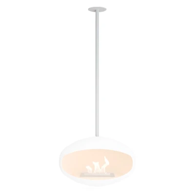 Suporte de Tecto para Lareira a Bioetanol Cocoon Aeris - Branco Suporte de Tecto para Lareira a Bioetanol Cocoon Aeris - Branco