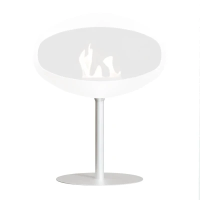 Base em Branco para a Bioetnao Cocoon Pedestal Base em Branco para a Lareira a Bioetnaol Cocoon Pedestal