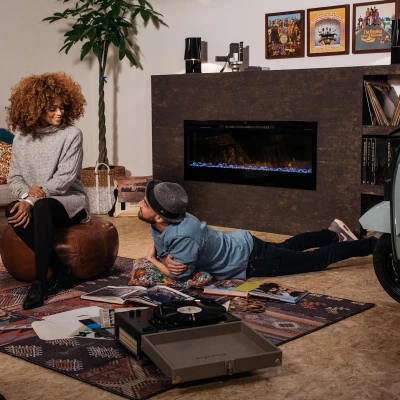 Prisma 50" - Lareira Elétrica Optiflame