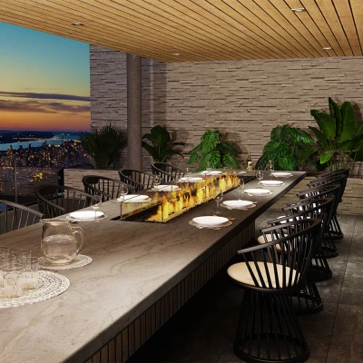 Linear 130 - Kit de Inserção Queimador a Bioetanol