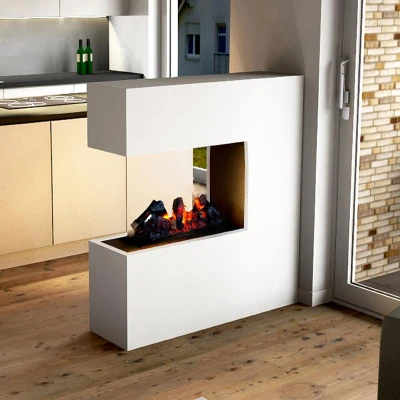 Schiller Lareira a vapor de água Glow Fire Schiller - Branco
