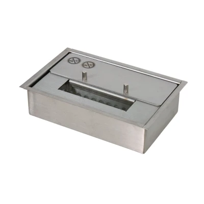 Queimador a bioetanol de 1 Litro com largura de 24 cm Queimador a bioetanol de 1 Litro com largura de 24 cm