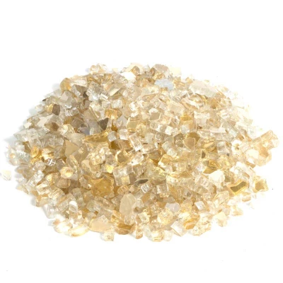 Pedras Decorativas - Vidro Dourado Pedras Decorativas - Vidro Dourado