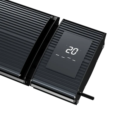 Aquecedor de exterior por infravermelhos Heation Heatbar Pro 1000 com controlo remoto e controlo Wi-Fi Aquecedor de exterior por infravermelhos Heation Heatbar Pro 1000 com controlo remoto e controlo Wi-Fi