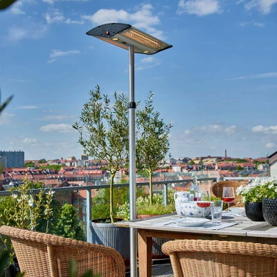 Aquecedor Independente 1000-2000 W Prateado Aquecedor Independente 1000-2000 W Prateado