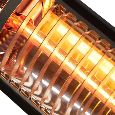 Aquecedor de Exterior de Parede 1500 W 51 cm Aquecedor de Exterior de Parede 1500 W 51 cm