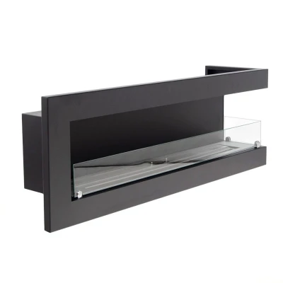 Lareira de Canto Voltada para a Direita para Instalação de 115 cm