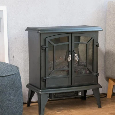 Lareira elétrica com aquecedor