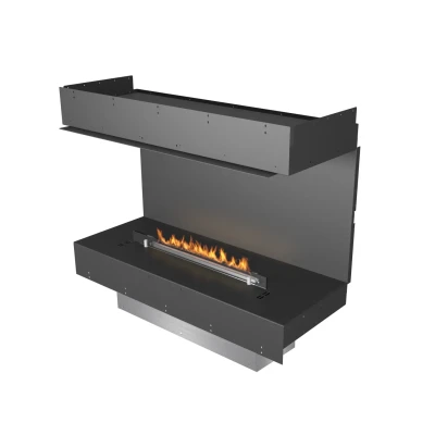 Lareira a bioetanol Planika Fires Forma 800 de Três Lados  Lareira a bioetanol Planika Fires Forma 800 de Três Lados