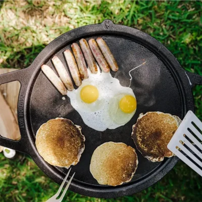 Solo Stove Tampa de Chapa em Ferro Fundido - Pequena