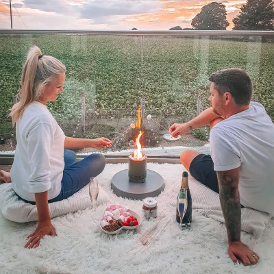 Mesa Deep Olive - Braseiro de Mesa