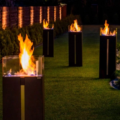 Ronda - Lareira a Bioetanol - Preto