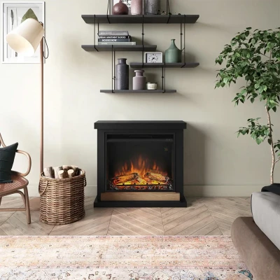  Hagen Lareira Elétrica - Preto