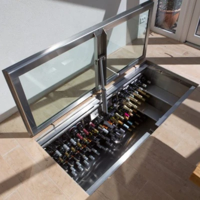 Adega para 212 Garrafas de Vinho Adega para 212 Garrafas de Vinho