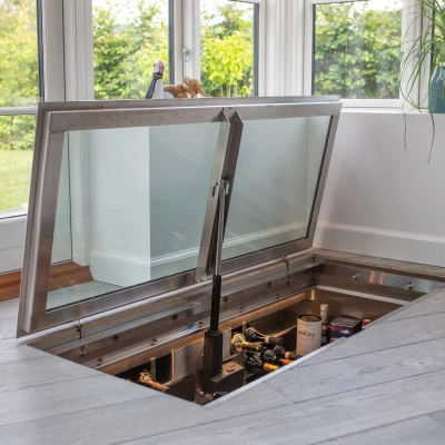 Porta de Vidro Vinorage para Adega 640x1000mm