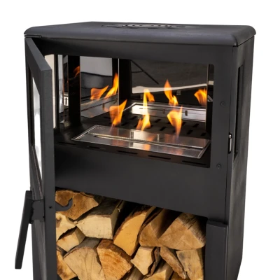 Nobel 75 – Lareira de Bioetanol Independente em Ferro Fundido