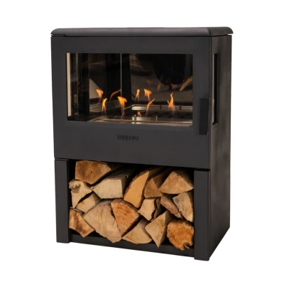 Nobel 75 – Lareira de Bioetanol Independente em Ferro Fundido