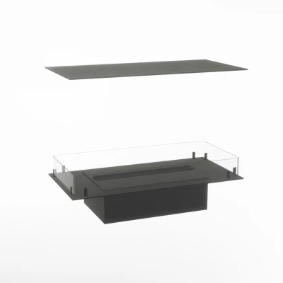 Foco Myst Four 800 para Lareira a Vapor de àgua embutida