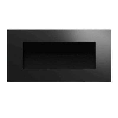 Icon Fires Nero 1150 - Lareira a Bioetanol Embutida - Preto