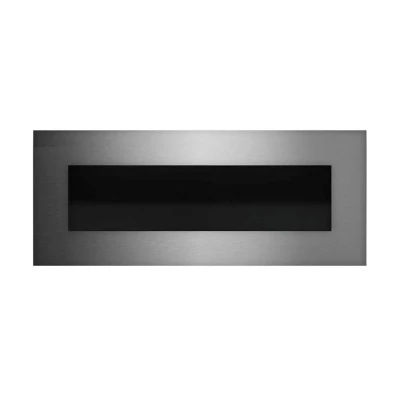 Icon Fires Nero 1150 - Lareira a Bioetanol Embutida - Aço