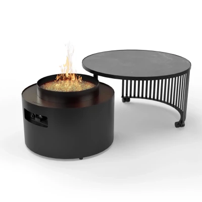 Mesa de Jardim Moon – Com Lareira a Gás