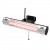 Aquecedor de Exterior de Parede 1500 W, GT - Preto