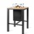 Mesa de Bar com Lareira a Gás Quadrada - Antracite