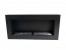 Design Simplista Lareira Bioetanol de Parede Grande - Preto