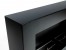 Design Simplista Lareira Bioetanol de Parede Grande - Preto