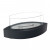 Lareira a Bioetanol de Mesa em Forma Oval