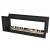Icon Slimline Firebox FBDS1650 - Preto