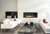 Icon Fires Slimline Firebox SFB1100 - Preto